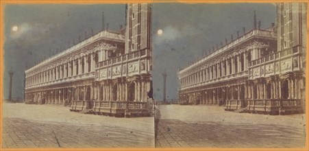 Palazzo Reale/Palace, Venice, about 1865. Creator: Unknown.