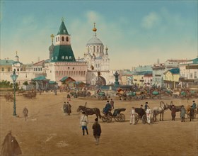 Holy Gate, Kremlin, Moscow, about 1860-1880. Creator: Unknown.