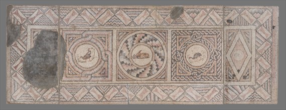 Mosaic Floor with Animals (7), about A.D. 400. Creator: Unknown.