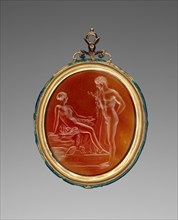 Gem with Venus and Anchises, about 25 B.C. Creator: Unknown.