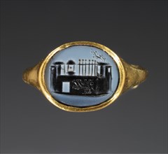 Cameo Gem Inset Into a Hollow Ring, 1st century A.D. Creator: Unknown.