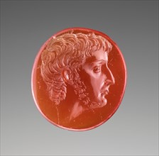 Intaglio with Portrait of Octavian, 44-30 B.C. Creator: Unknown.