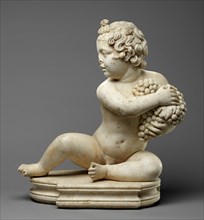 Statue of a Boy with Grapes, first half of 2nd century A.D. Creator: Unknown.