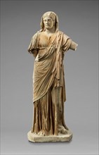 Statue of a Draped Woman, A.D. 160-190. Creator: Unknown.