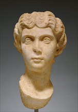 Head of an Antonine Woman (Close to Faustina Minor), mid-2nd century A.D. Creator: Unknown.