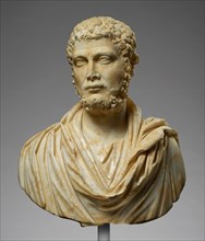 Portrait Bust of a Bearded Man, about A.D. 215. Creator: Unknown.