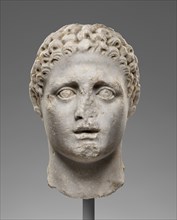 Head of a Male Figure, perhaps Hercules, 2nd century A.D. Creator: Unknown.