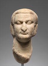 Unfinished Portrait Head of Domitian, late 1st century A.D. Creator: Unknown.