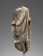 Statue of a Man Wearing a Toga, A.D. 50-100. Creator: Unknown.