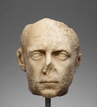 Portrait Head, about A.D. 250. Creator: Unknown.