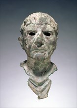 Bust of a Man, A.D. 90-100. Creator: Unknown.