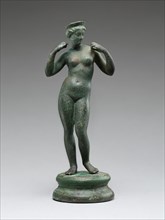 Statuette of Venus on Round Base, 1st century A.D. Creator: Unknown.