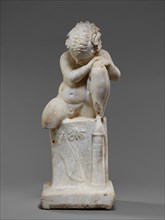 Statue of a Seated Cupid, first half of 2nd century A.D. Creator: Unknown.