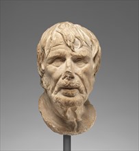 Head of a Man (Pseudo-Seneca/Hesiod (?) type), 1st century A.D. Creator: Unknown.