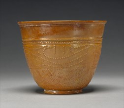 Lead-Glazed Beaker, 1st century A.D. Creator: Unknown.