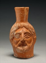 Red-Slip Head Vase, about A.D. 300. Creator: Workshop of Gududio.