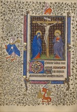 The Crucifixion; Book of Hours, about 1410. Creator: Unknown.