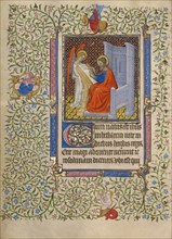 Saint Matthew; Book of Hours, about 1410. Creator: Unknown.