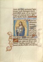 Virgo lactans; Poncher Hours, about 1500. Creator: Master of Cardinal Bourbon.