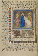 The Presentation in the Temple; Book of Hours, about 1400-1410. Creator: Unknown.