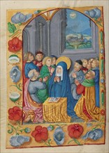 Pentecost; Book of Hours, early 16th century. Creator: Unknown.