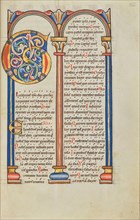 Decorated Text Page; Stammheim Missal, probably 1170s. Creator: Unknown.