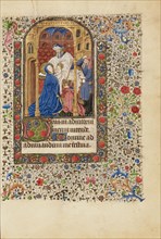 The Presentation in the Temple; Book of Hours, about 1440-1450. Creator: Workshop of the Bedford Master.