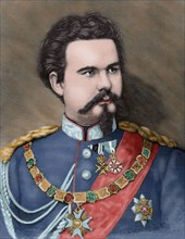 Ludwig II of Bavaria, 1885.  Creator: Rico.