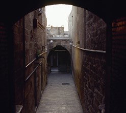 Street of the old city, Aleppo, Syria, 2001. Creator: LTL.