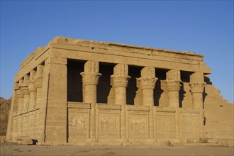 Roman Birth House of Mammisi, Temple complex, Dendera, Egypt, 2019.  Creator: LTL.