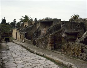 Cardo IV, Herculaneum, Italy, 2002.  Creator: LTL.