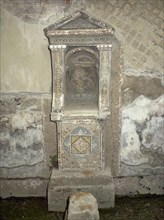 Lararium, House of the Skeleton, Herculaneum, Italy. Creator: Unknown.