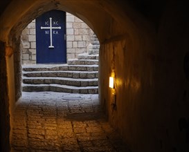 Late afternoon, a street in the old town, Jaffa, Israel, 2013. Creator: LTL.