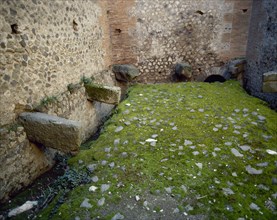 Public latrines, Pompeii, Italy, 2002. Creator: LTL.