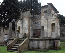 Temple of Isis, Pompeii, Italy, 1st century, (2002). Creator: LTL.