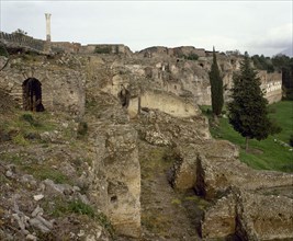 Ruins, Pompeii, Italy, 2002. Creator: LTL.