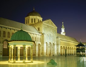 Umayyad Mosque or Great Mosque of Damascus, Syria, 2001. Creator: LTL.