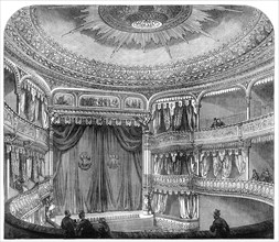 Interior of the Royal Court Theatre, Sloane-Square, 1871. Creator: Unknown.