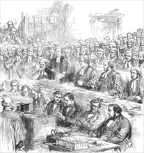 The Tichborne trial in the court of Queen's Bench, 1871. Creator: Unknown.