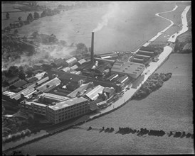 The Croxley Paper Mills, Croxley Green, Hertfordshire, c1930s. Creator: Arthur William Hobart.