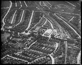 Streatham Ice Rink and Streatham High Road,  Streatham, London, c1930s. Creator: Arthur William Hobart.