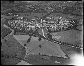 High Royds Hospital (formerly 'West Riding or Menston Mental Hospital'),  Menston, W Yorks, c1930s. Creator: Arthur William Hobart.