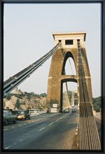 Clifton Suspension Bridge, Clifton, City of Bristol, 1972. Creator: Dorothy Chapman.