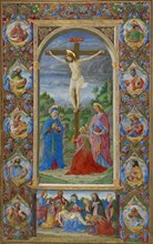 Leaf from the Missal of Innocent VIII, 1484-1492. Creator: Giuliano Amedei.