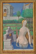 Bathsheba Bathing, 1498-1499. Creator: Jean Bourdichon.