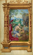 Saint Jerome; Getty Epistles, about 1528-1530. Creator: Master of the Getty Epistles.