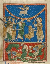 The Lamb Defeating the Ten Kings, about 1220-1235. Creator: Unknown.