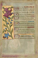 Decorated Text Page, 1498-1499. Creator: Unknown.