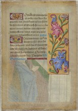 Decorated Text Page, 1498-1499. Creator: Unknown.