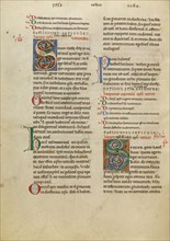 Decorated Initial S; New Testament (with Canons of Priscillian), about 1170. Creator: Unknown.